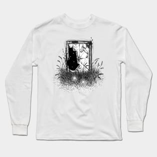 Which Direction, Map in the Window Long Sleeve T-Shirt